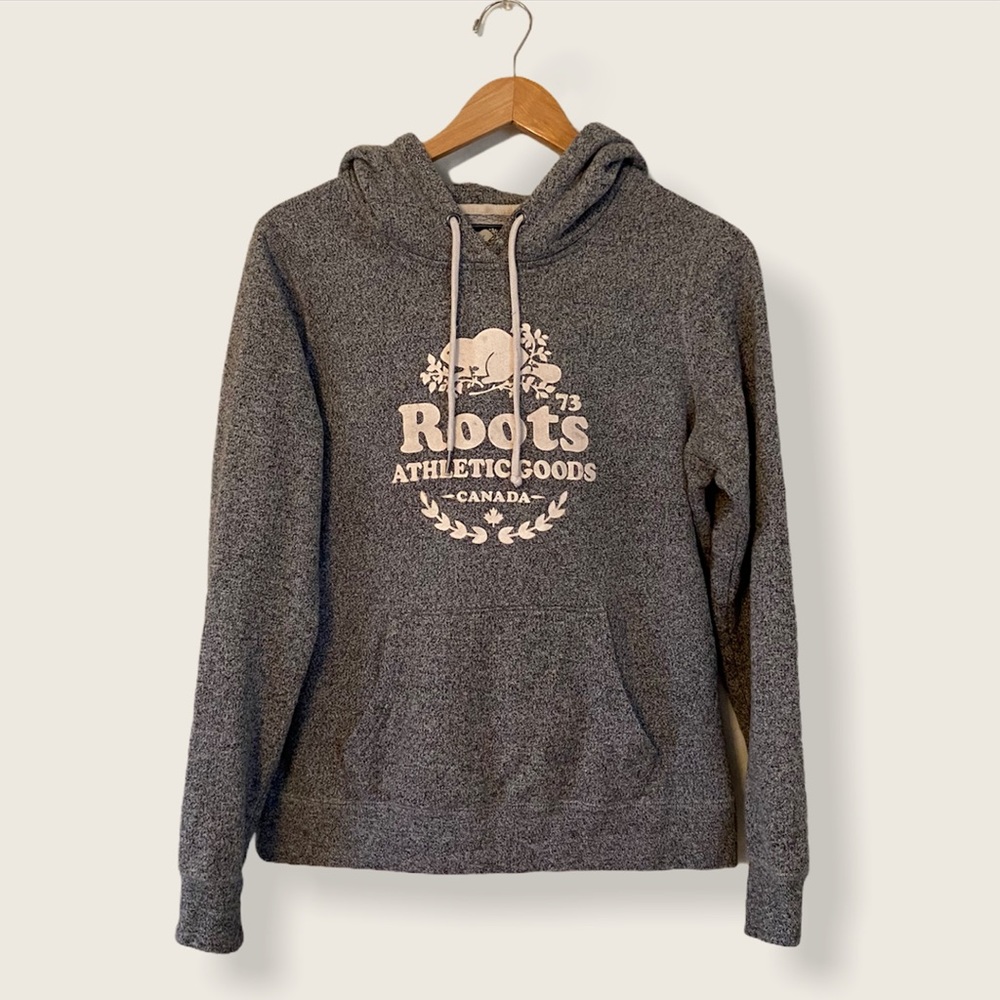 🇨🇦 Roots Salt and Pepper Original Kanga Hoody